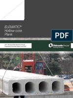 2017 Technical Data Guide For Precast, Prestressed Concrete Hollow-Core Plank