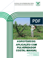 Agrotóxicos: Aplicação Com Pulverizador Costal Manual: Serviço Nacional de Aprendizagem Rural