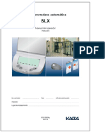 Puerta Corredera Automática SLX. Manual Del Operador. (Traducción) No. Comisión... Pos... Año de Construcción... Operador... - PDF Descargar Libre