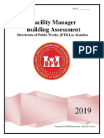 Facility Manager Building Assessment - 2019 - PRO