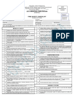 Fire Safety Checklist On Building Plans Final