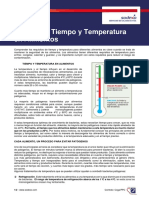 Cartilla Control de Tiempo y Temperatura en Alimentos