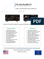 Sg6000/Sg4400 - Compact Usb Wideband RF Signal Generators