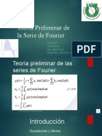 Teoría Preliminar de La Serie de Fourier