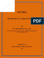 Bactria The History of A Forgotten Empire by H.G. Rawlinson