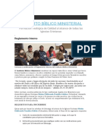 Instituto Bíblico Ministerial: Formación Teológica de Calidad Al Alcance de Todas Las Iglesias Cristianas