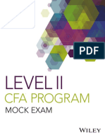 2019 Level II CFA Mock Exam Answers AM