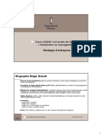 Session - 3 - Intervenant 1 - Stratégie D'entreprise.