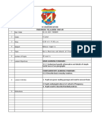 Lesson Plan Unit 1 Year 4 PDPR