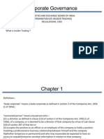 Securities and Exchange Board of India ( (Prohibition Of) Insider Trading) Regulations, 1992