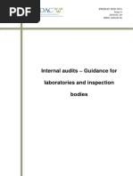 Internal Audits - Guidance For Laboratories and Inspection Bodies