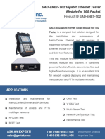 GAO-ENET-102 Gigabit Ethernet Tester Module For 10G Packet