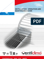 Centrifugal Fan Coil Units: Installation, Operation and Maintenance Guide