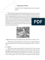 Analysis Microstructure of Steels 