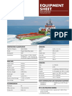 Equipment Sheet: Oceangoing Tug