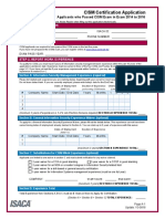 CISM Certification Application: Applicants Who Passed CISM Exam in Exam 2014 To 2016