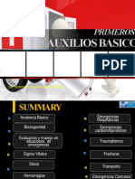 Modulo I Primeros Auxilios