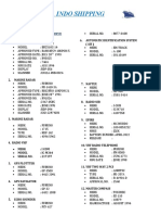 Data Inventory Deck MV Tenryu