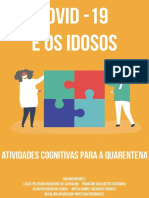 COVID-19 e Os Idosos - Atividades Cognitivas para A Quarentena