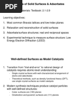 CHEN4235 - Lecture - Surface Structure