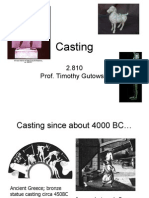 Casting: 2.810 Prof. Timothy Gutowski