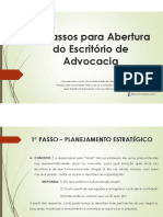 07 Passos para Abertura Do Escritório de Advocacia