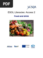 ESOL Literacies Access 2 Food and Drink