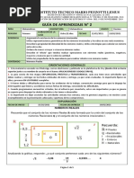 Guia 2 Matemáticas 10° - P I