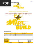 Method Statement For MEP & Internal Finishing