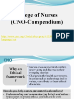 CNO. Ethical Framework - Student