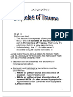 Sequelae of Trauma