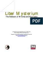 (RPG) d20 - D&D Class Book (3rd Edition) - Liber Mysterium, Book of Witches and Warlocks (DND Community