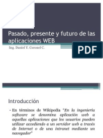 Pasado, Presente y Futuro de Las Aplicaciones