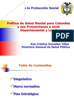 Poliítica de Salud Mental