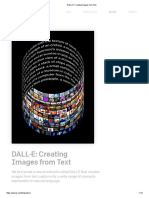 DALL E - Creating Images From Text