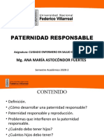 Paternidad Responsable 2020-I