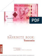 Bank of Tanzania Notes History