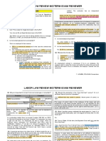 Labor Midterm Reviewer