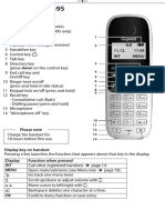 Gigaset A490/A495: The Handset at A Glance