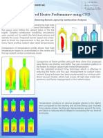 Improving Fired Heater Performance Using CFD: Case Study 1: Optimizing Burner Layout by Combustion Analysis