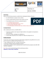 Hands-On Exercise No. 2 Batch-09 Graphic Design Total Marks: 10 Due Date: 11/03/2021