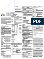 Installation Manual: FX - 232-BD