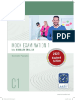 Mock Examination 1: Telc Hungary English