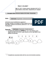 Guiá Contar Hasta El 20