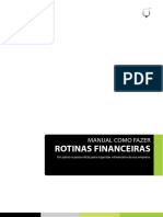 Manual Como Fazer Rotinas Financeiras