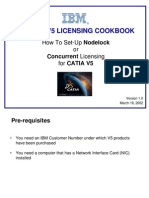 CATIA V5 LICENSING COOKBOOK (Win-32)