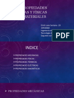 Propiedades Mecánicas y Físicas de Los Materiales