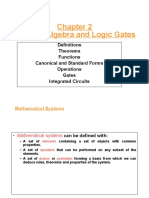 Boolean Algebra and Logic Gates