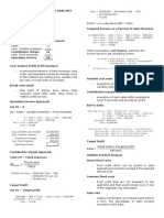 1.3 CVP Analysis