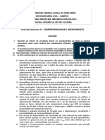 Lista de Exercícios 3 ADENSAMENTO - 2019.2